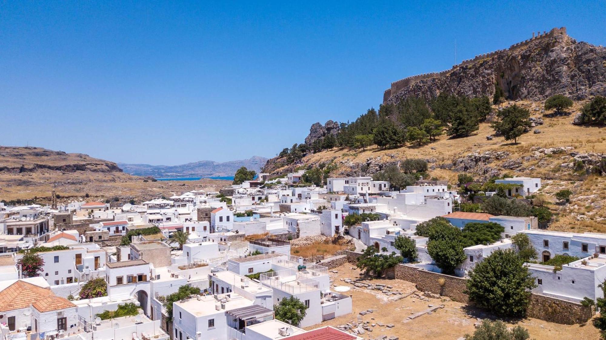 Lindian Polis Daire Líndos Dış mekan fotoğraf